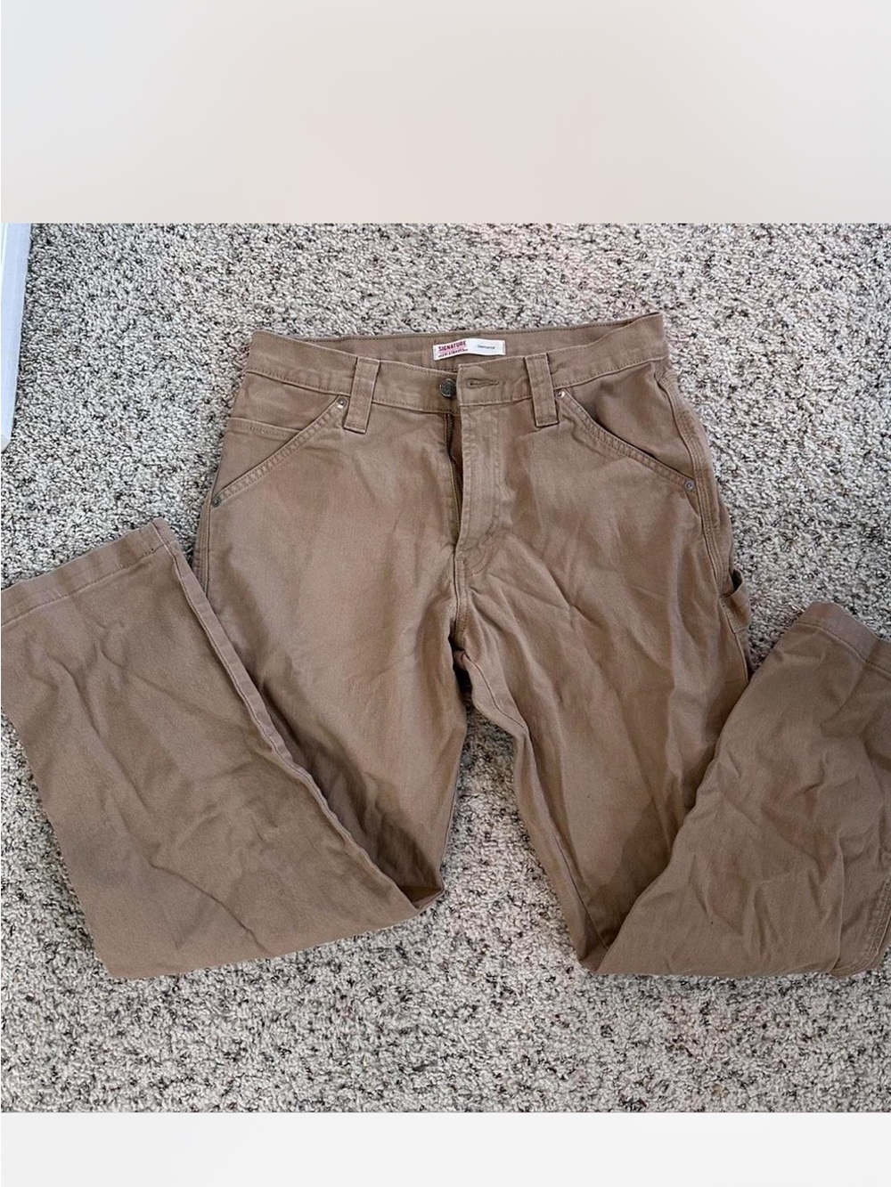 Levis Brown Work Pants